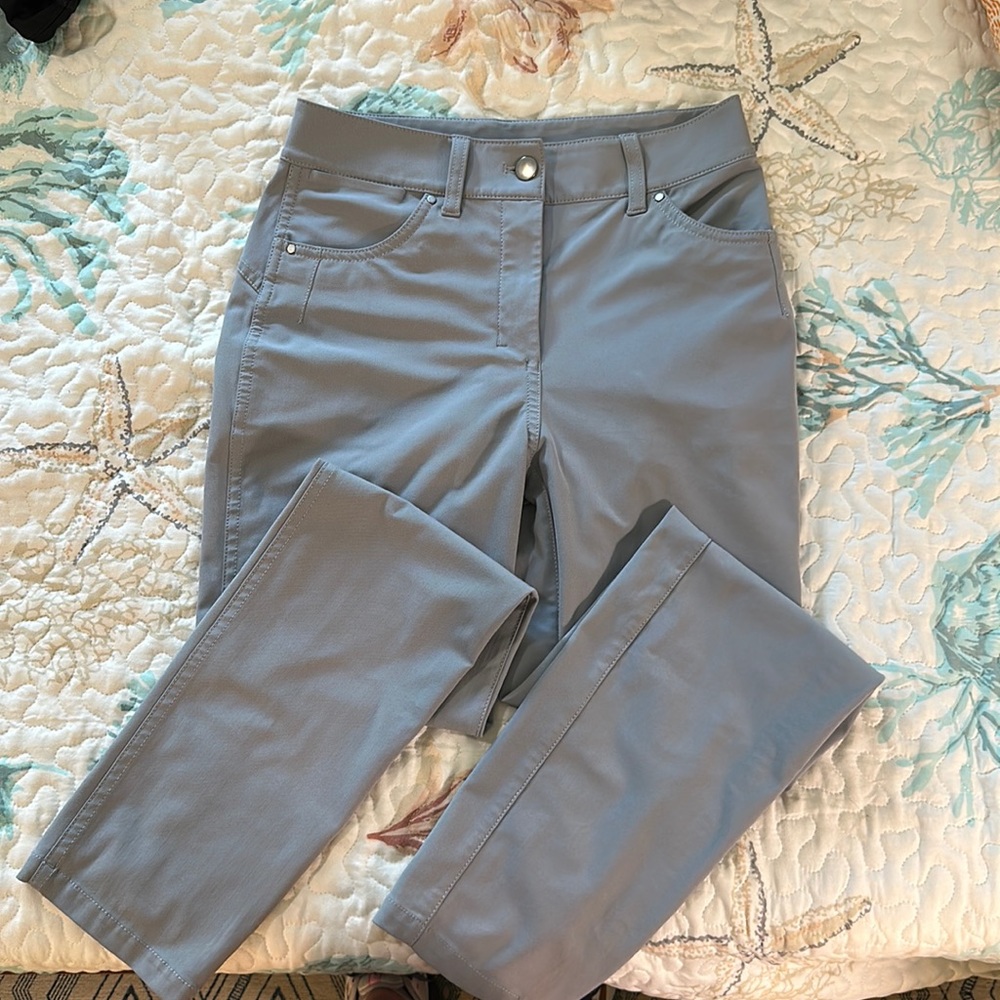 Lululemon pale lavender “skinny jeans”